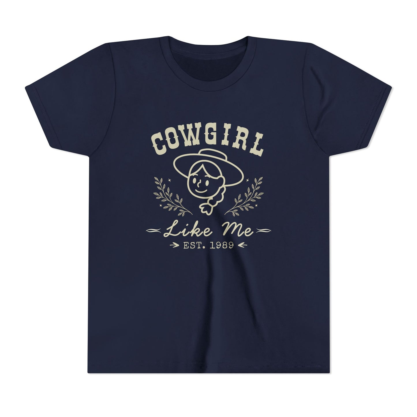 Cowgirl Like Me Girls Shirt | Western Kids Tee | Rodeo Girl Outfit | Horse Lover Gift