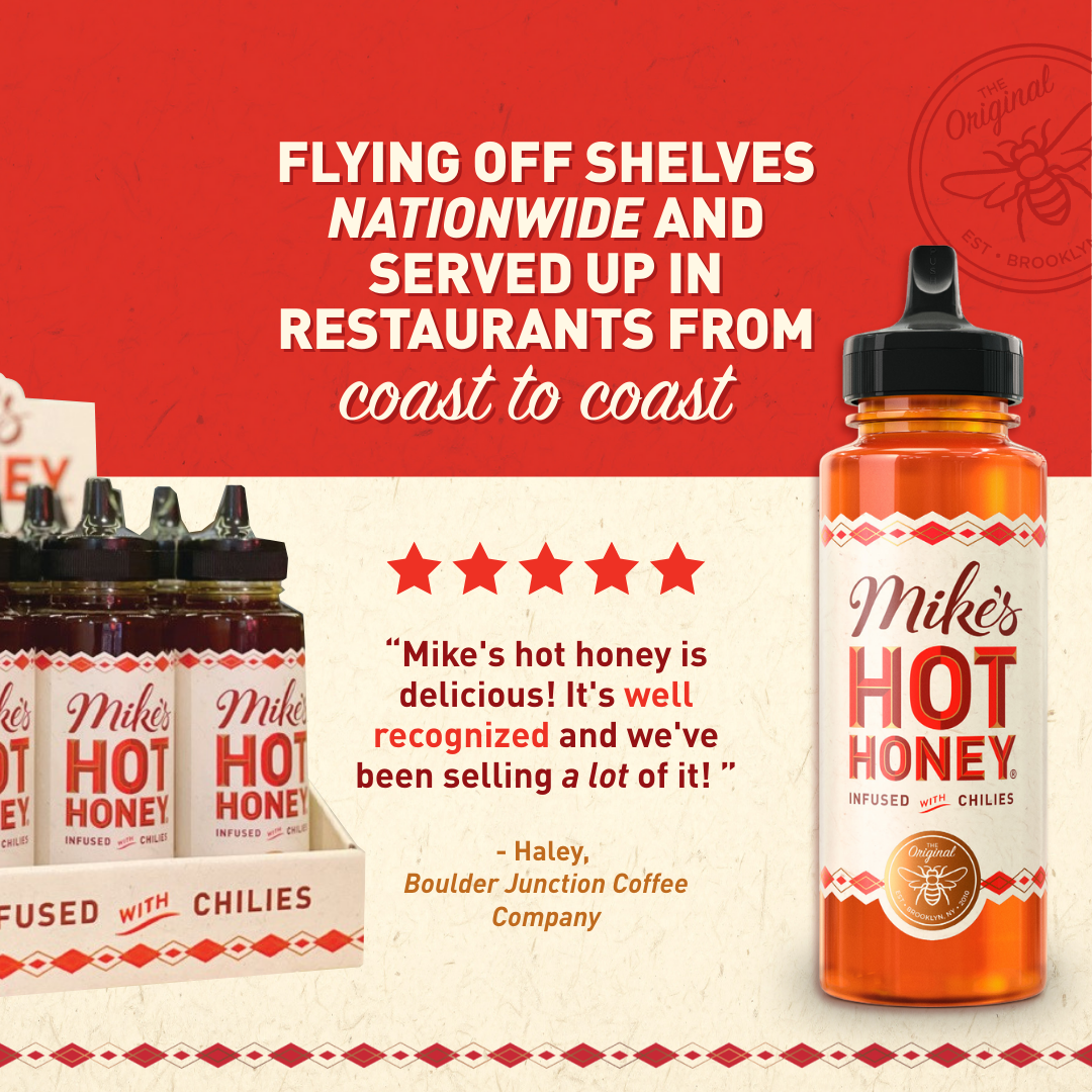 Mike’s Hot Honey Original Squeeze Bottle (12 oz)