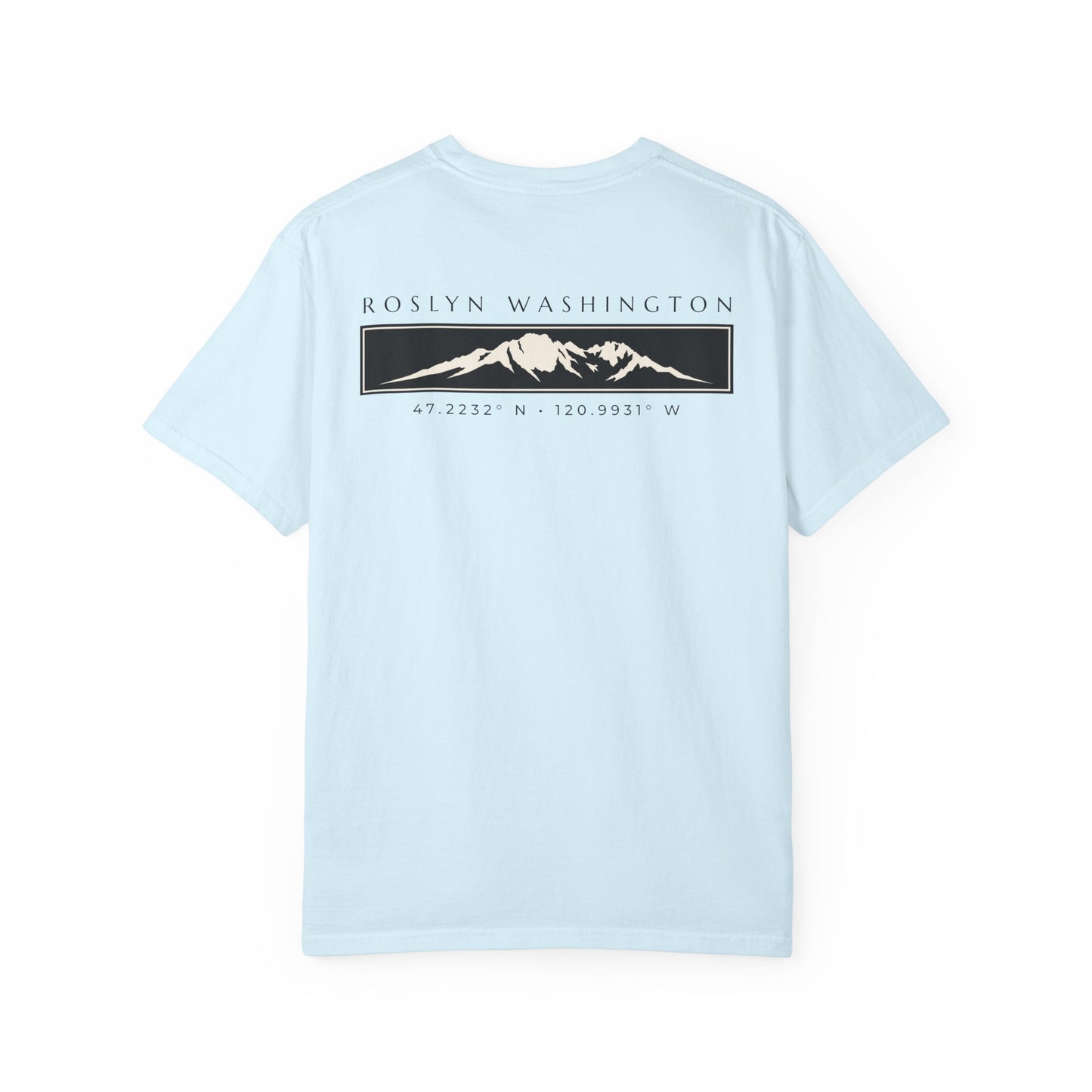Roslyn Washington Mountain T-Shirt | PNW Graphic Tee | Washington Hiking Shirt | Cle Elum Gift | Pacific Northwest Tee