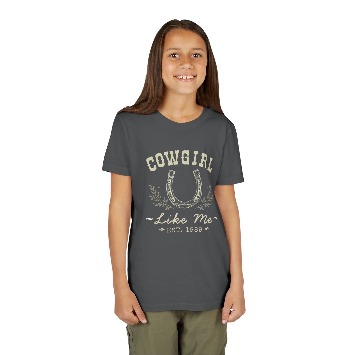 Cowgirl Like Me Girls Shirt | Western Kids Tee | Rodeo Girl Outfit | Horse Lover Gift