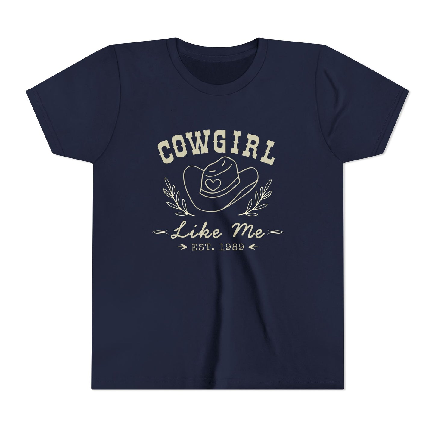 Cowgirl Like Me Girls Shirt | Western Kids Tee | Rodeo Girl Outfit | Horse Lover Gift