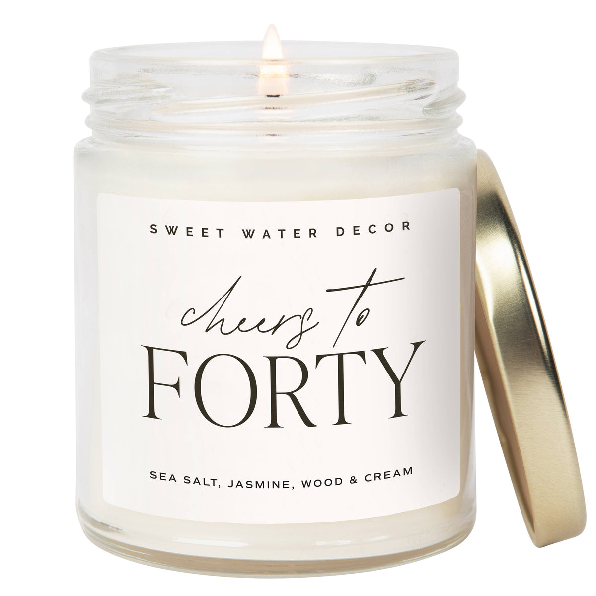 Cheers to Forty 9 oz Soy Candle