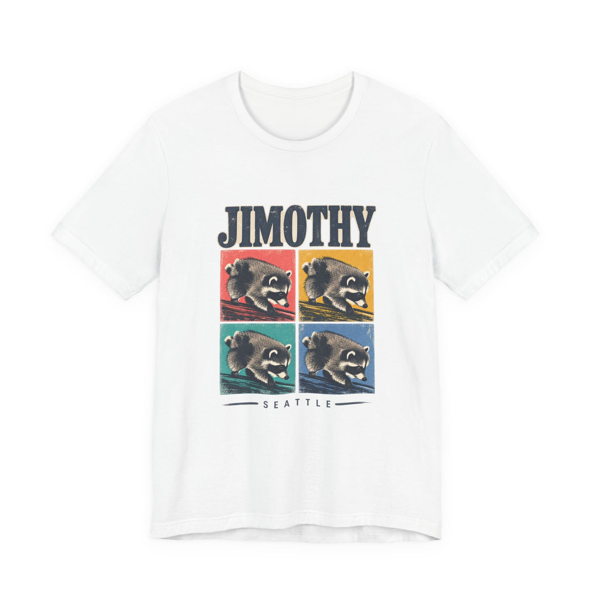 JIMOTHY Seattle Raccoon Graphic Tee