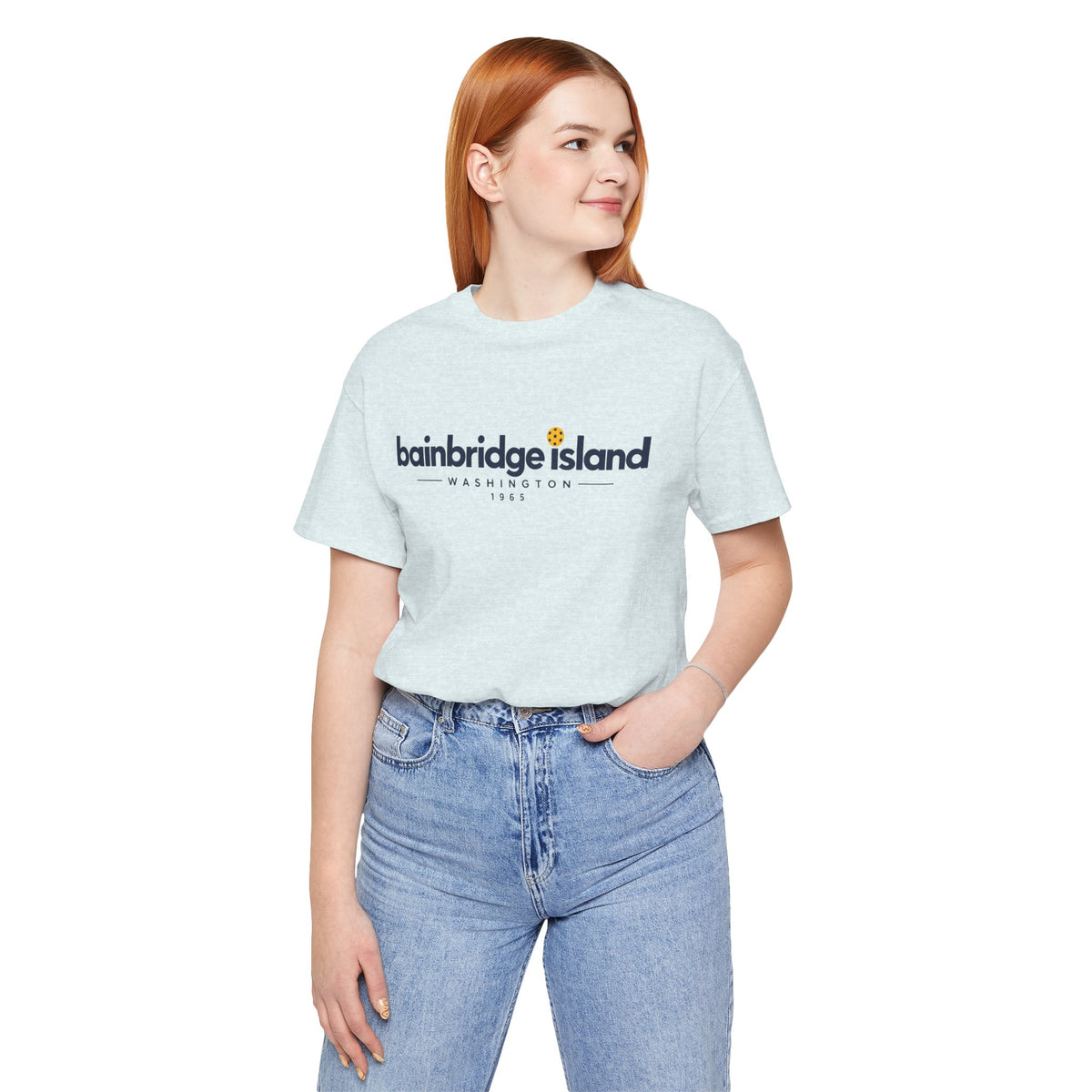 Bainbridge Island Pickleball 1965 Tee – Washington Pickleball Shirt