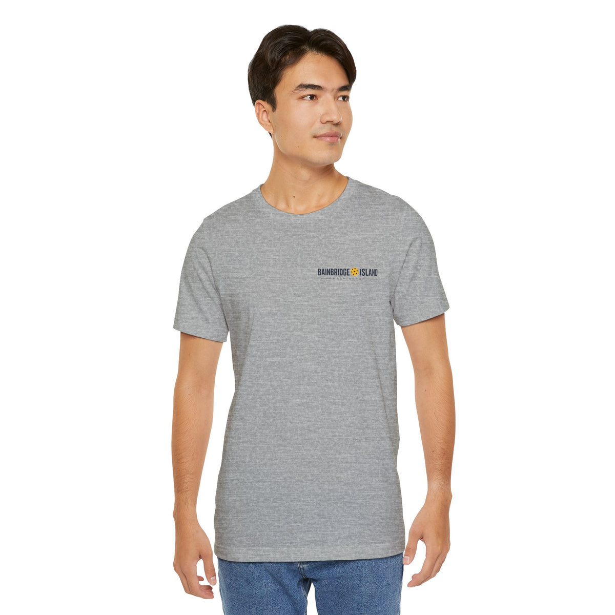 Bainbridge Island Pickleball 1965 Front & Back Tee