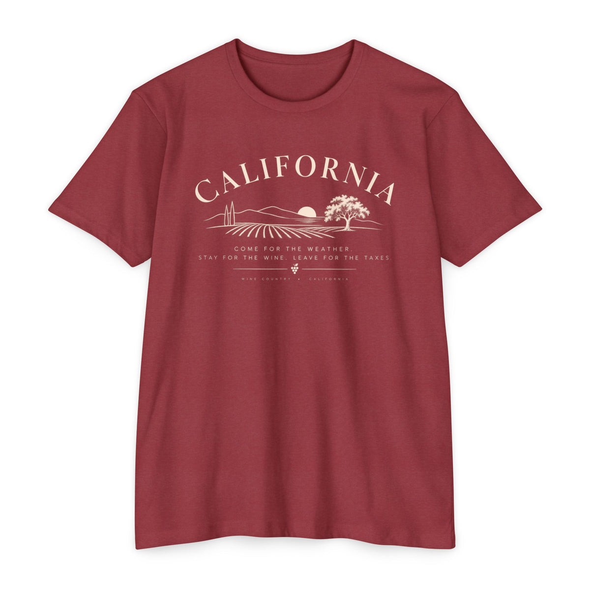 Unisex CVC Jersey T-shirt