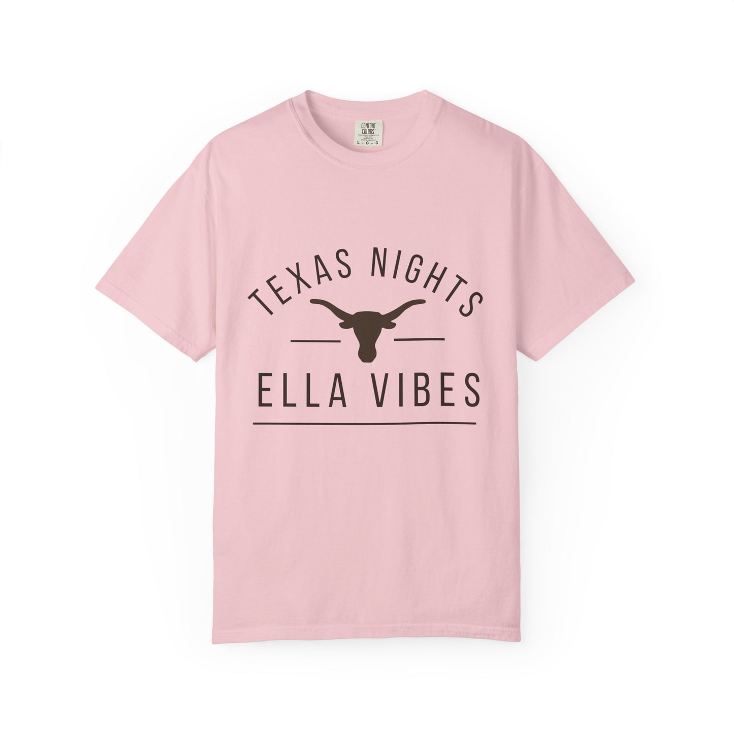 Texas Nights Ella Vibes Shirt Country Concert Western Cowgirl Cowboy Graphic Tee