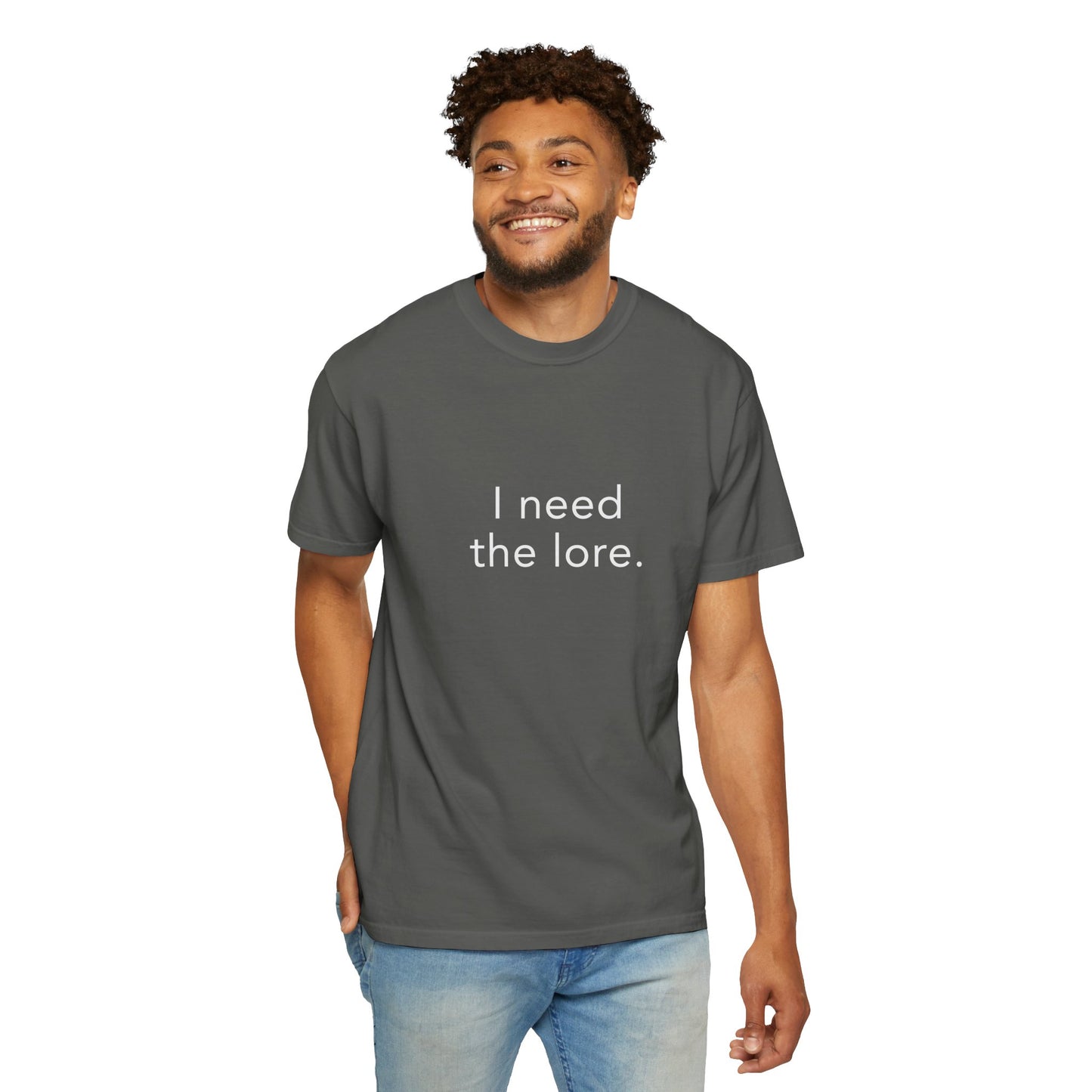 I Need The Lore Shirt, Funny Gossip Tee, Tea Lover Shirt, Internet Slang Shirt, Viral Trend Tee, Gen Z Humor Shirt, Oversized Graphic Tee
