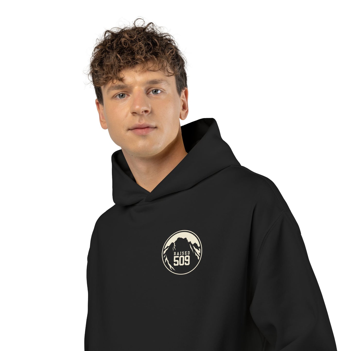 Raised 509 Central Washington Hoodie, Pacific Northwest Sweatshirt, Mountain Hoodie, WA Pride Hoodie, Unisex Outdoor Hoodie