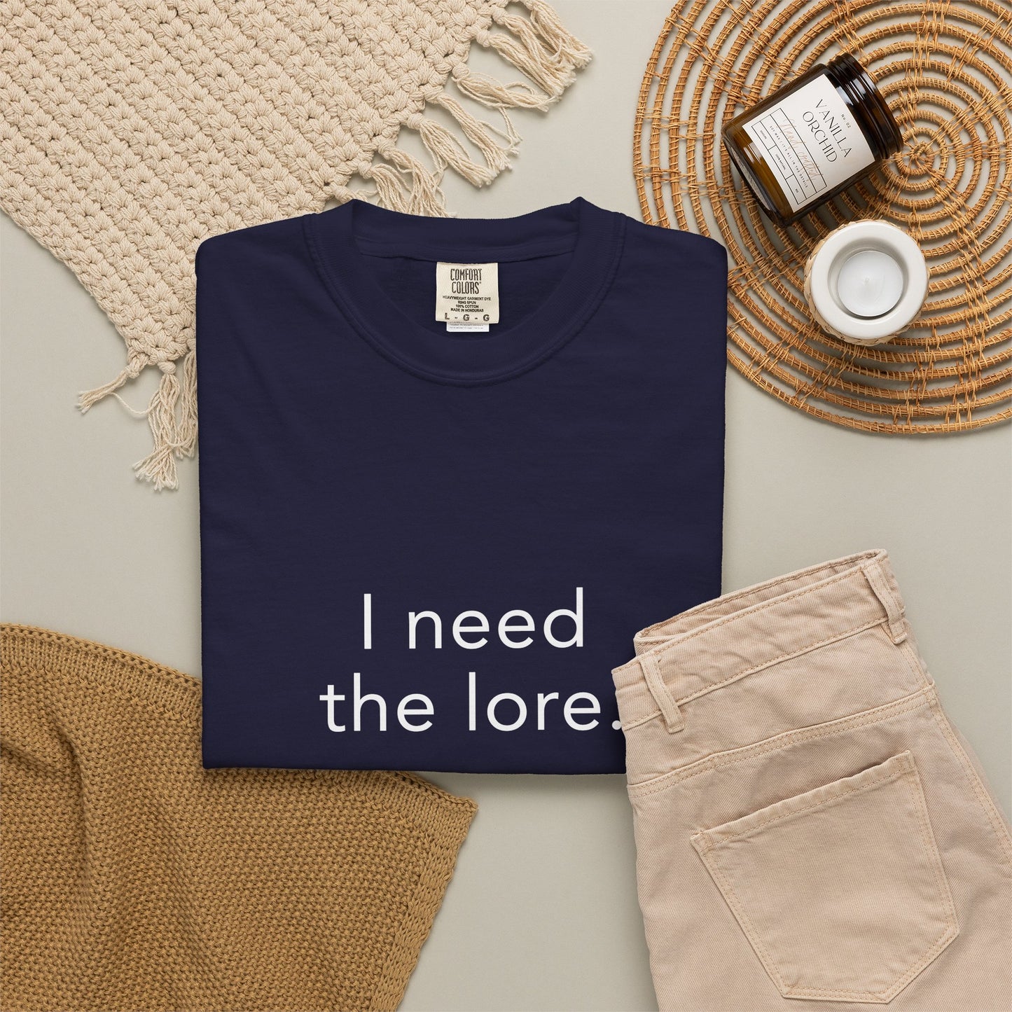 I Need The Lore Shirt, Funny Gossip Tee, Tea Lover Shirt, Internet Slang Shirt, Viral Trend Tee, Gen Z Humor Shirt, Oversized Graphic Tee