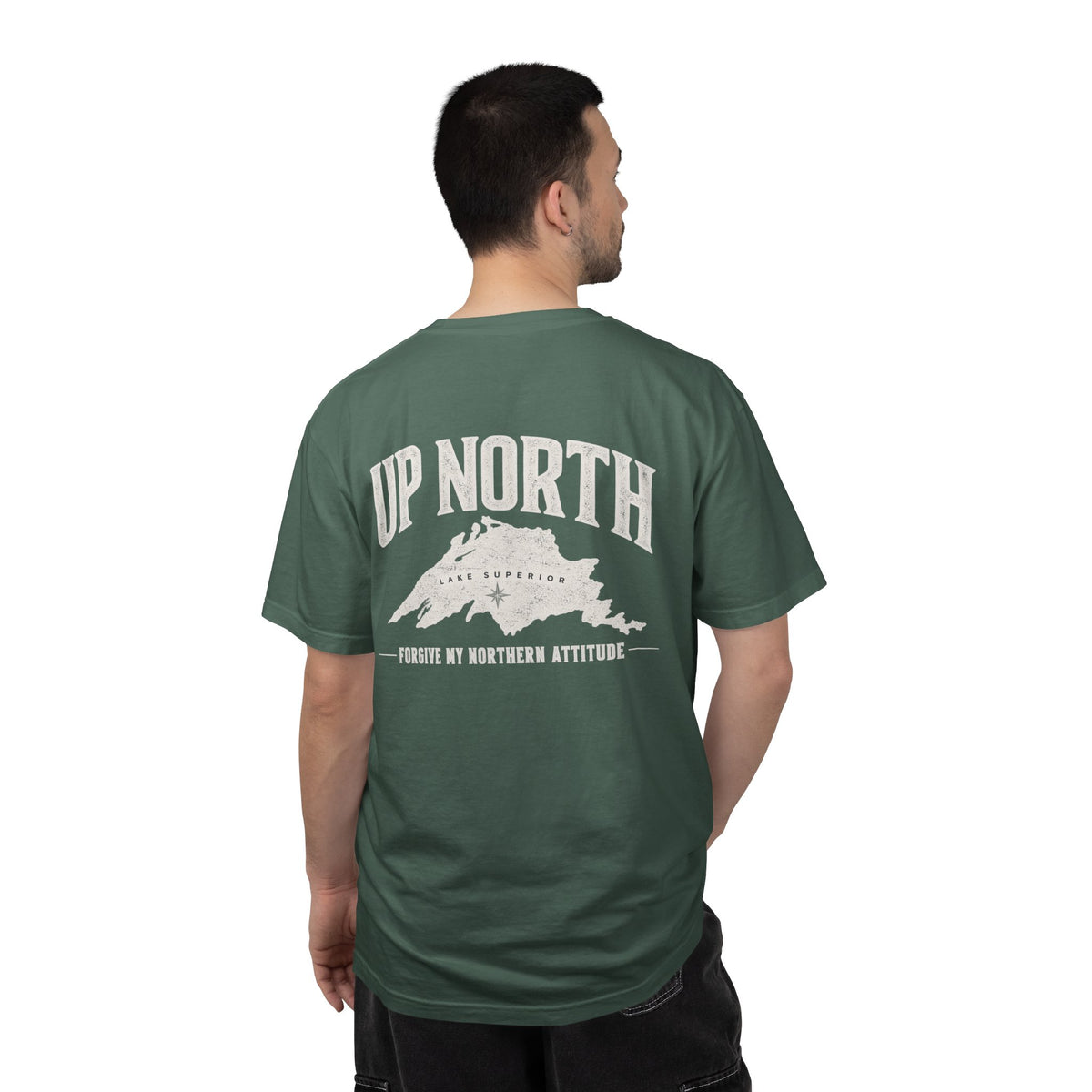 Up North Lake Superior T-Shirt | Forgive My Northern Attitude Graphic Tee
