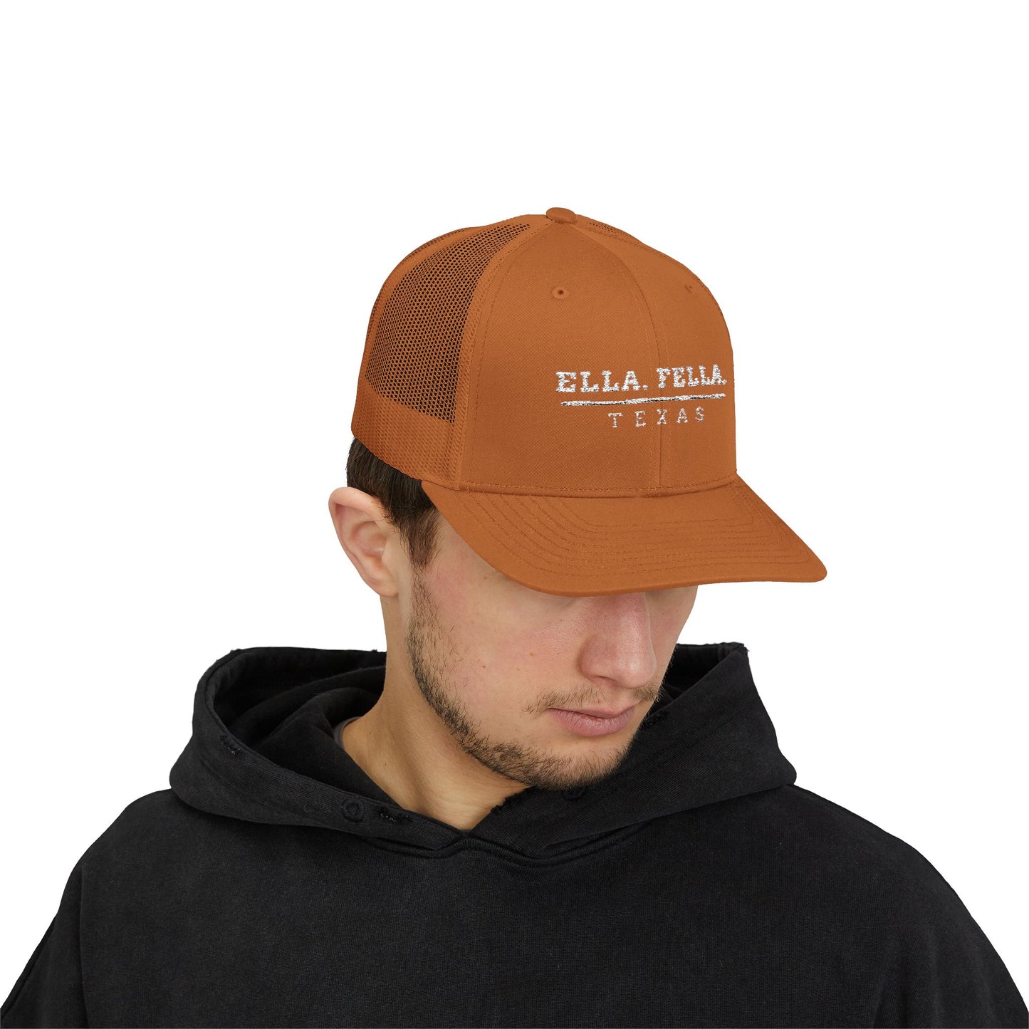 Ella Fella Texas Hat Country Music Fan Adjustable Baseball Cap Western Style