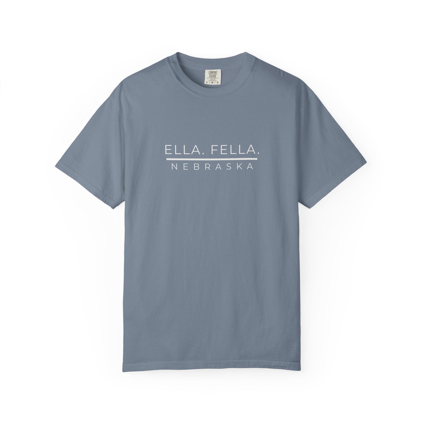 Ella Fella Nebraska Graphic Tee | Country Music Concert Shirt | Lincoln Concerts