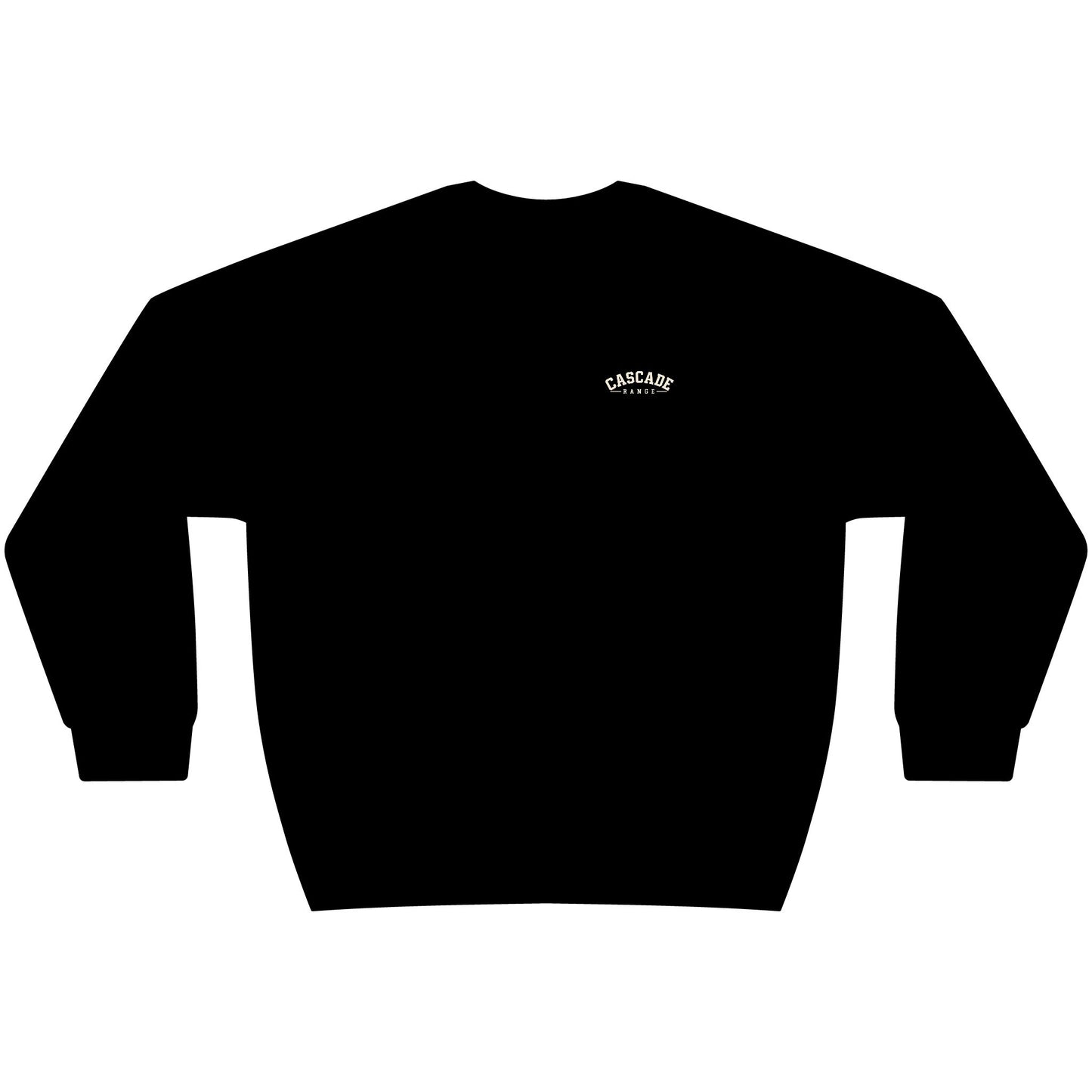 Washington Peaks Sweatshirt | Cascade Range Crewneck | Front and Back Design