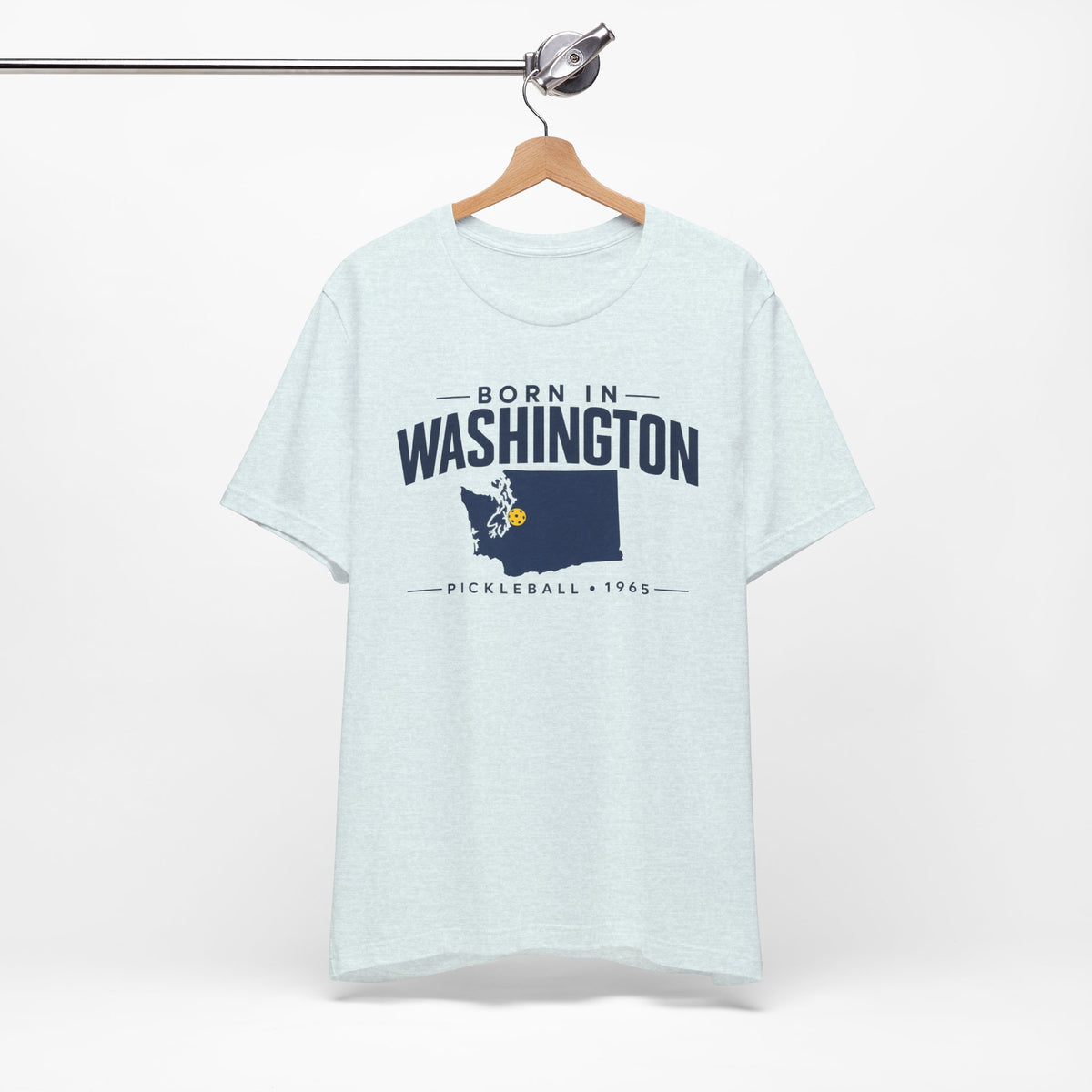 Born in Washington Pickleball 1965 Unisex Tee