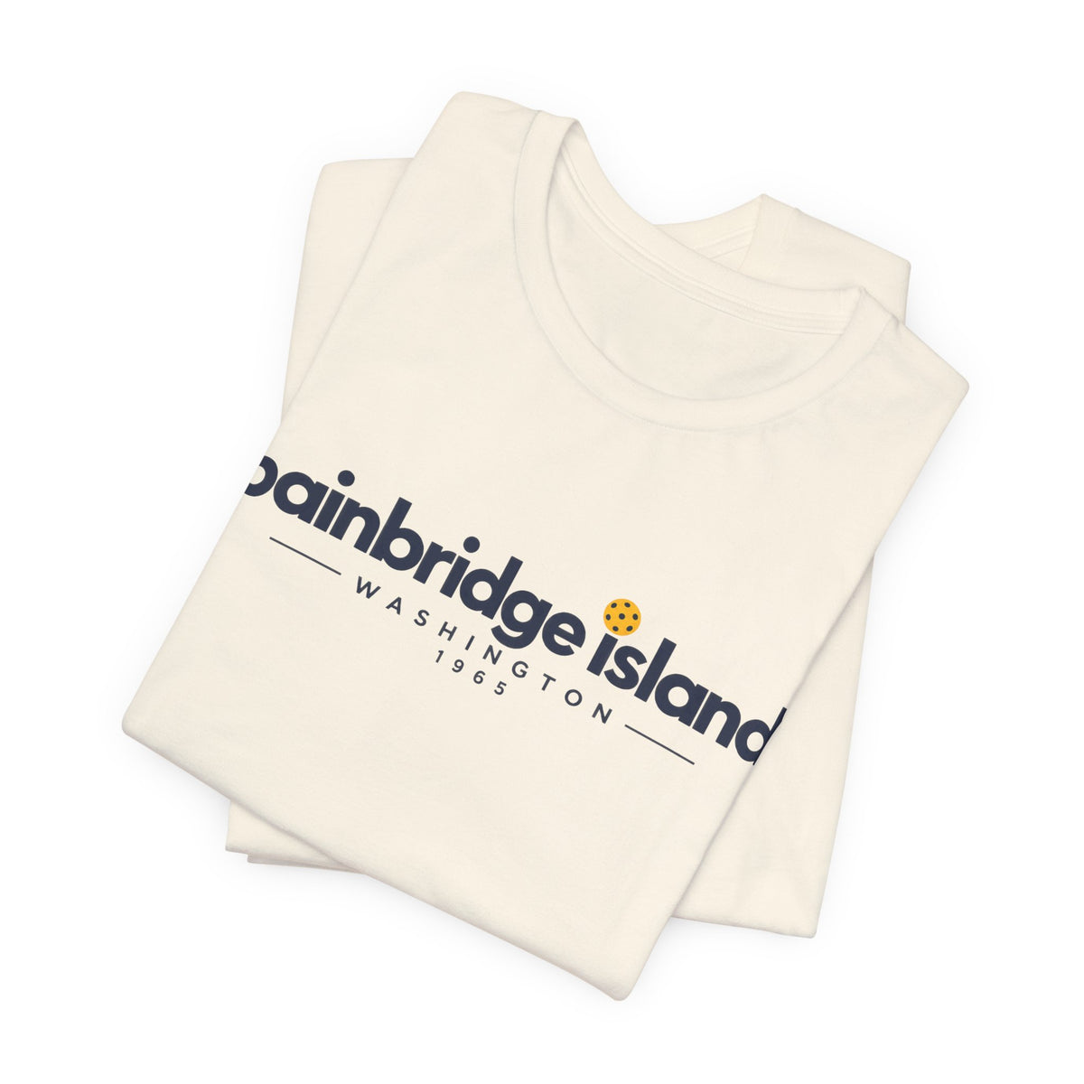 Bainbridge Island Pickleball 1965 Tee – Washington Pickleball Shirt