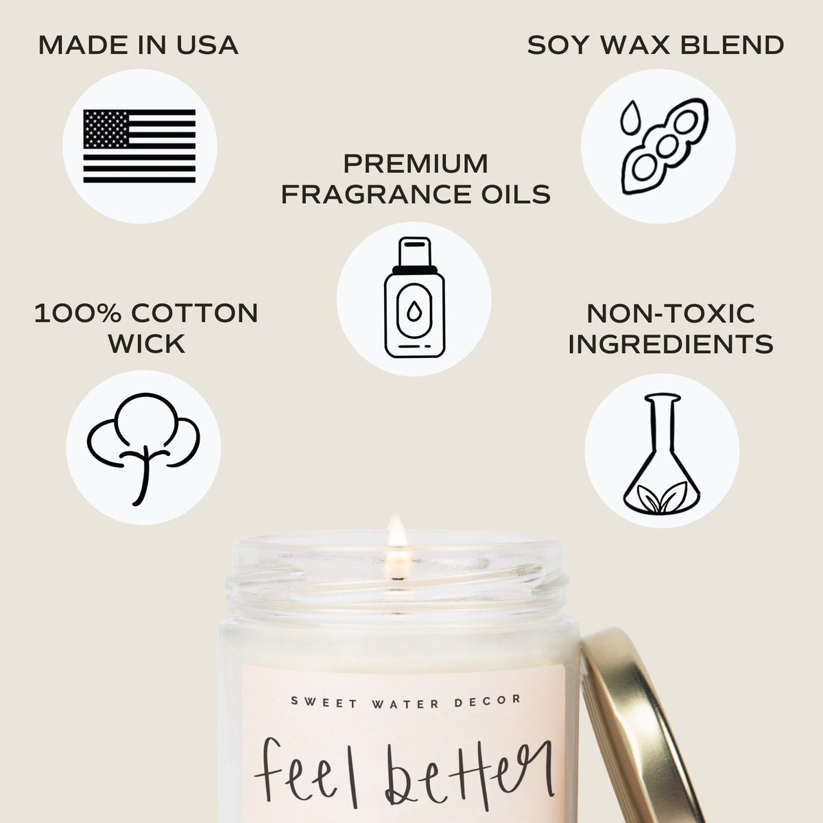 Feel Better Soon Soy Candle