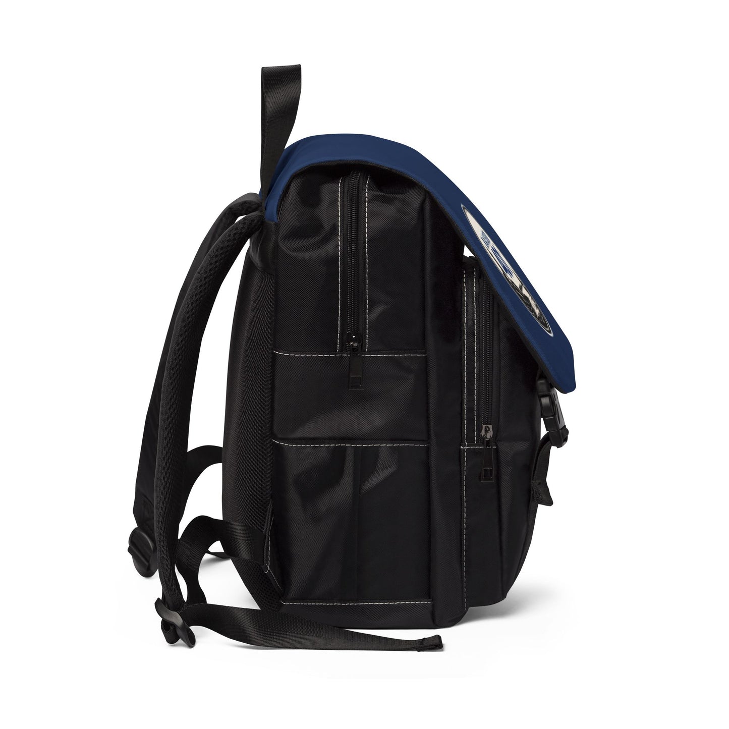 Raised 401 Backpack, Rhode Island Book Bag, Lighthouse Travel Pack, Coastal School Bag, Ocean State Laptop Carrier