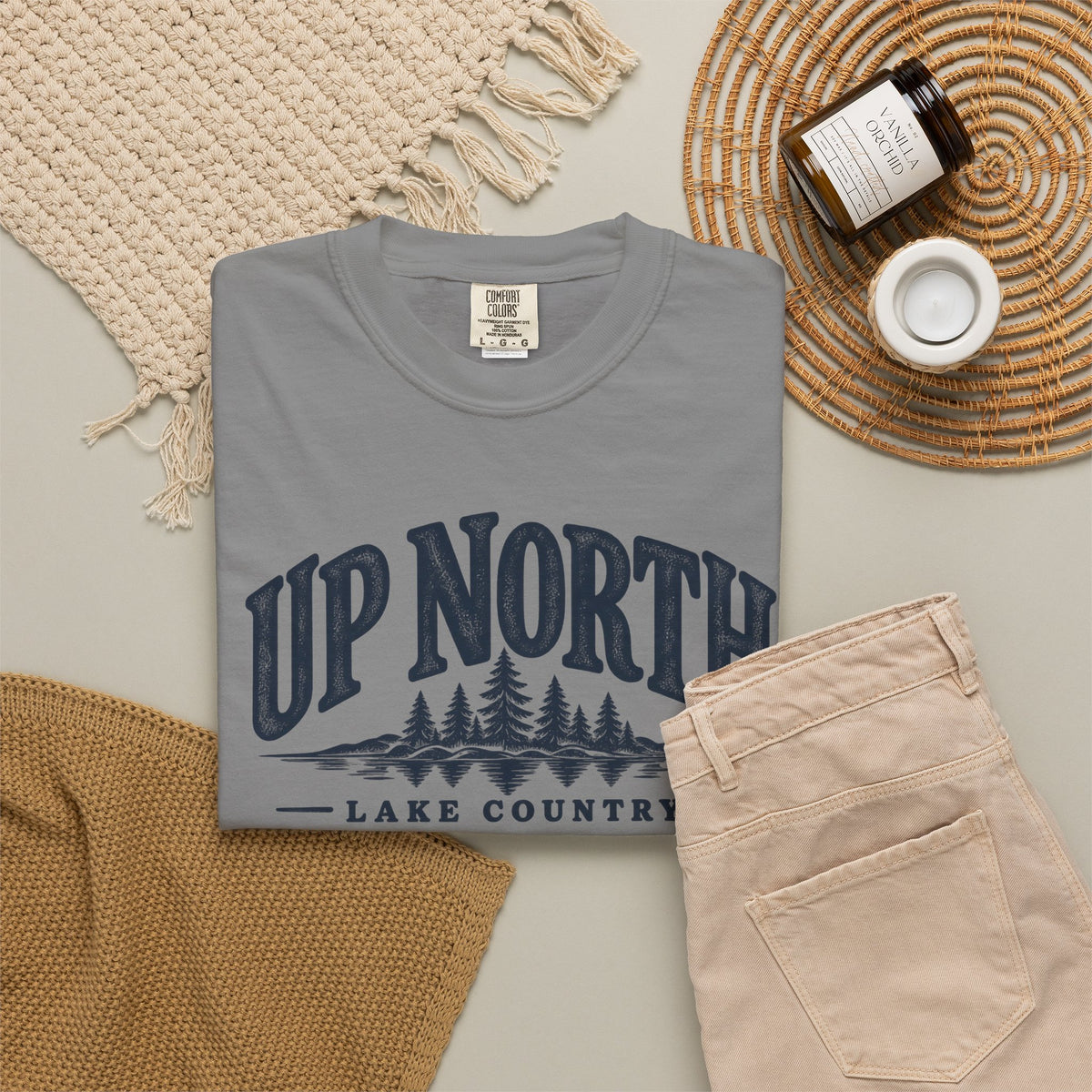 Up North Lake Country Vintage Tee