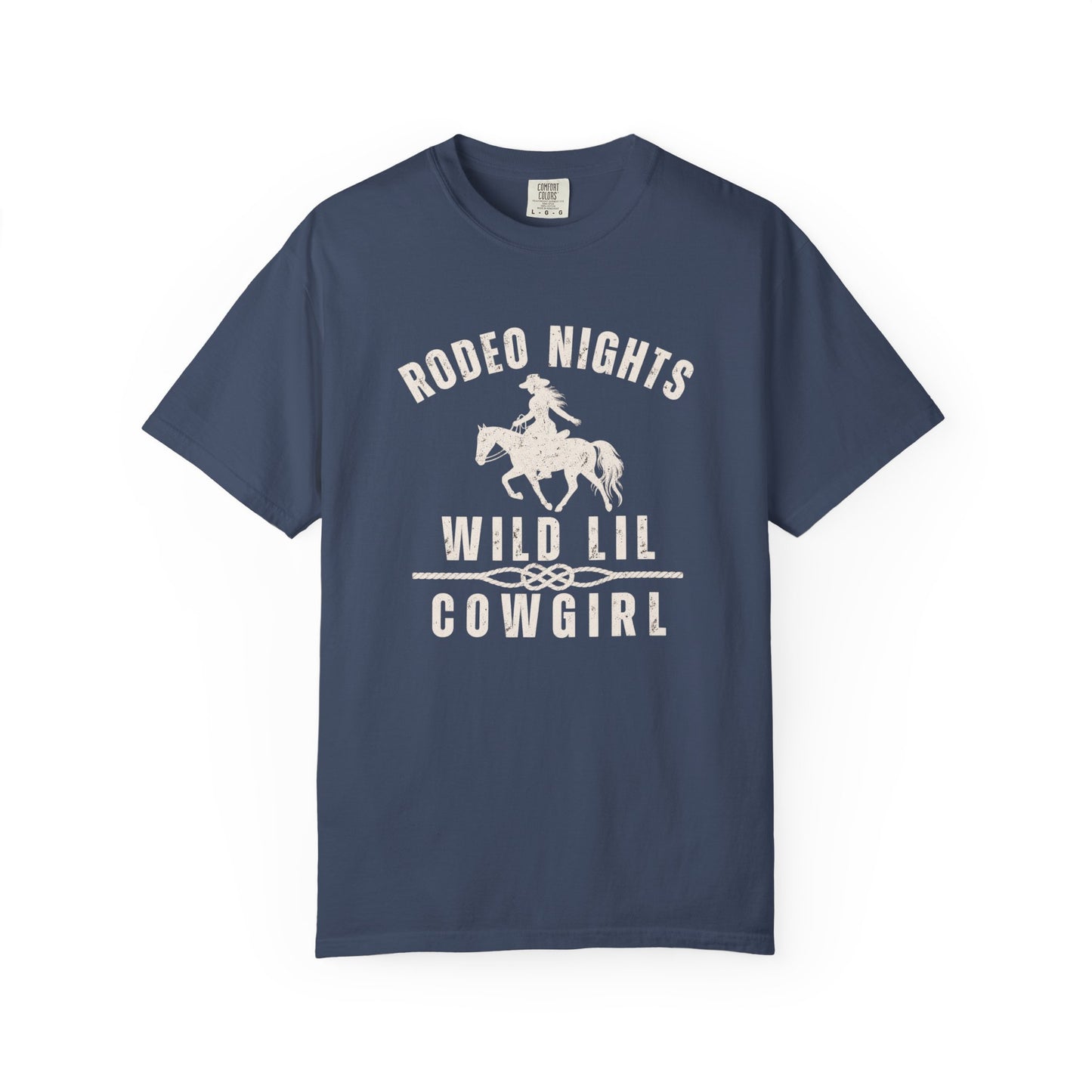 Wild Little Cowgirl Rodeo Nights Tee, Country Concert Shirt, Western Cowgirl Tee, Rodeo Graphic Shirt, Horse Lover Gift