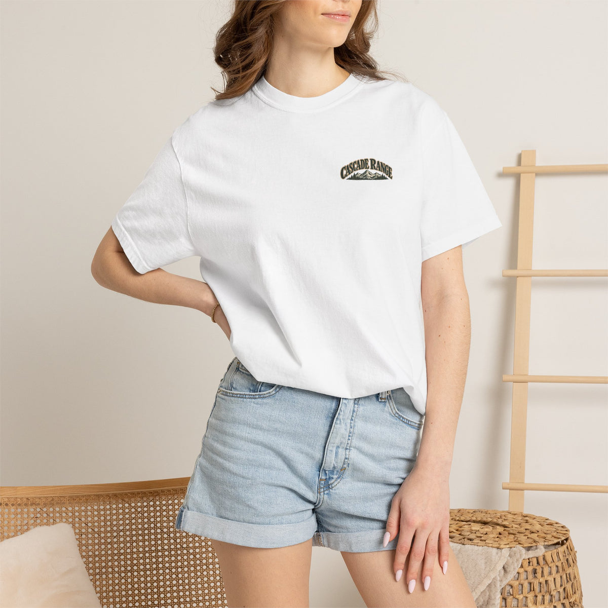 Cascade Range Vintage Graphic Tee | Washington, Oregon & California