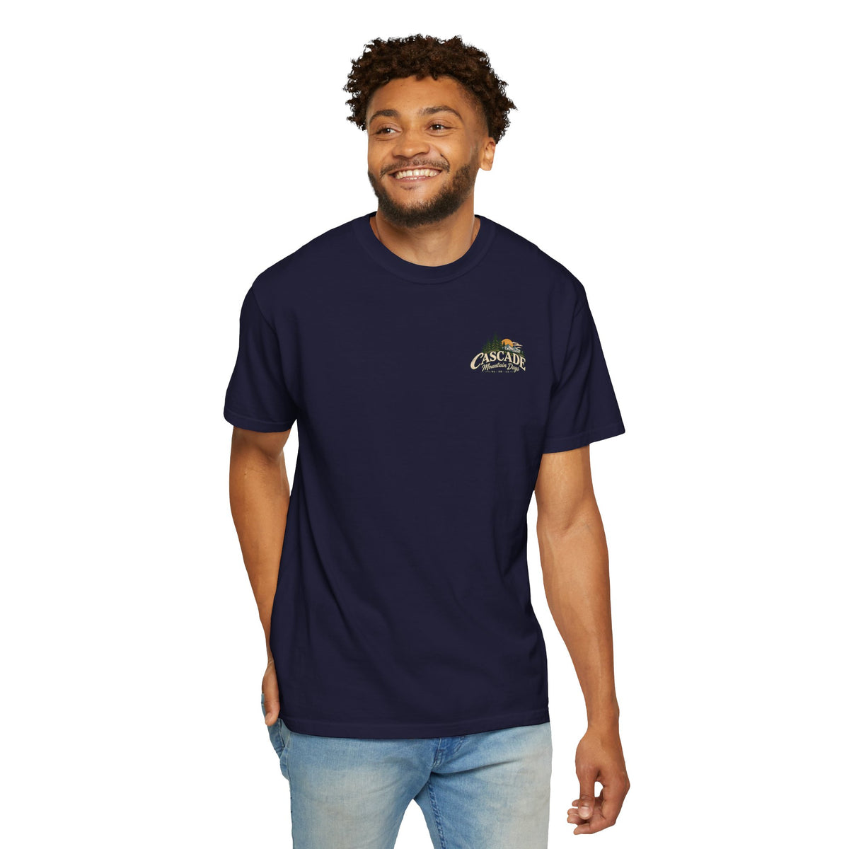 Cascade Mountain Days Tee | Vintage Mountain Graphic T-Shirt