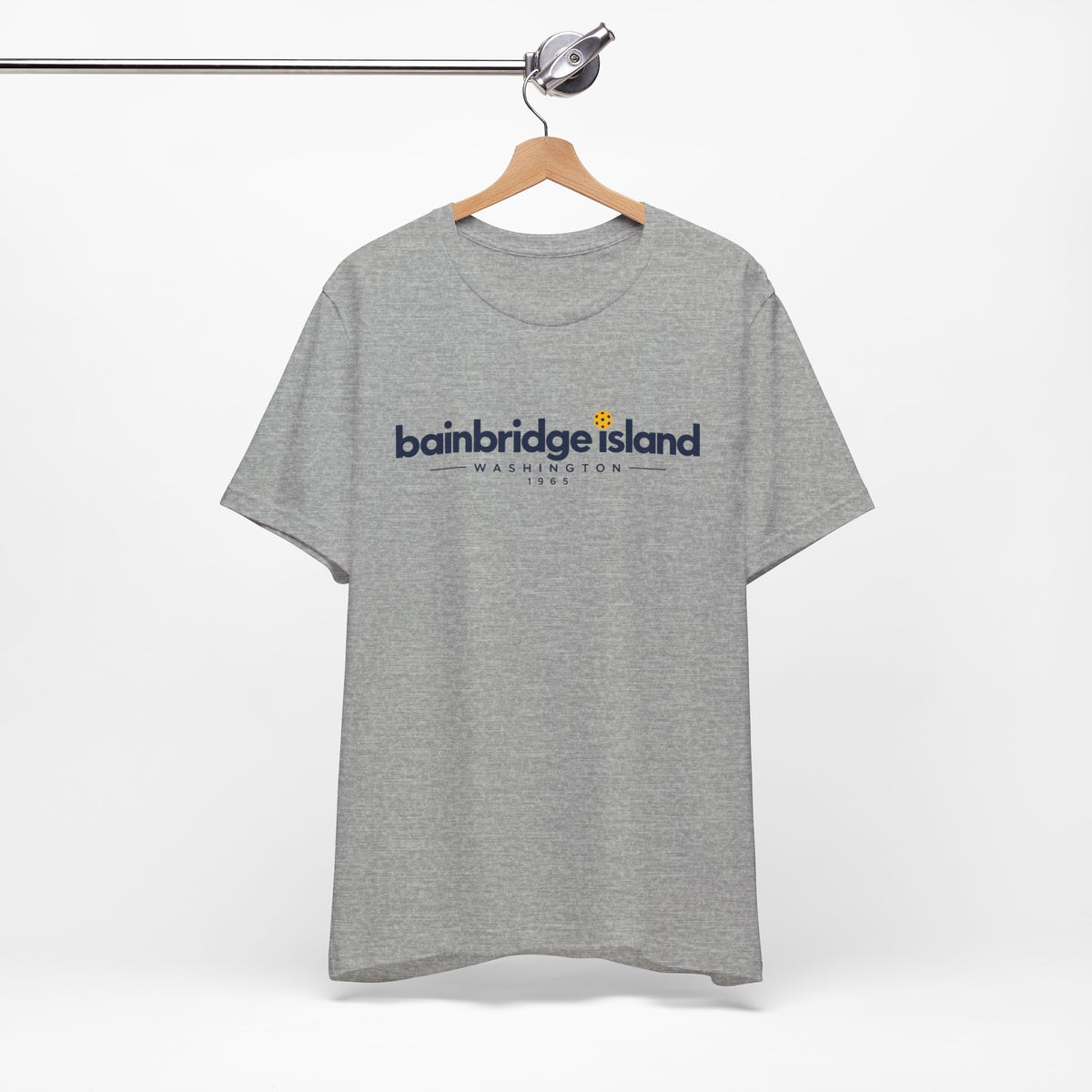 Bainbridge Island Pickleball 1965 Tee – Washington Pickleball Shirt