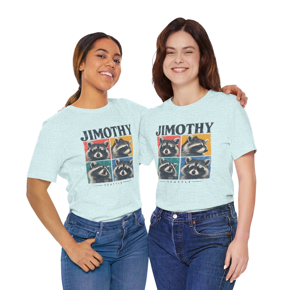 JIMOTHY Seattle Raccoon Graphic Tee
