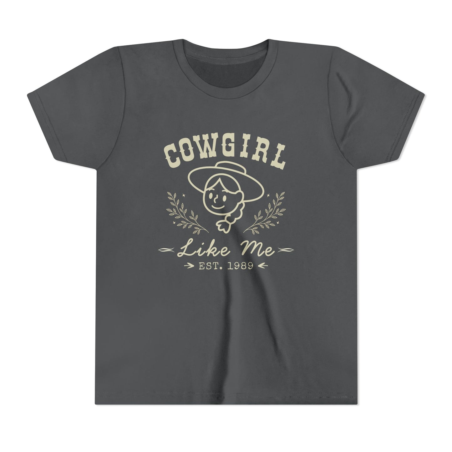 Cowgirl Like Me Girls Shirt | Western Kids Tee | Rodeo Girl Outfit | Horse Lover Gift