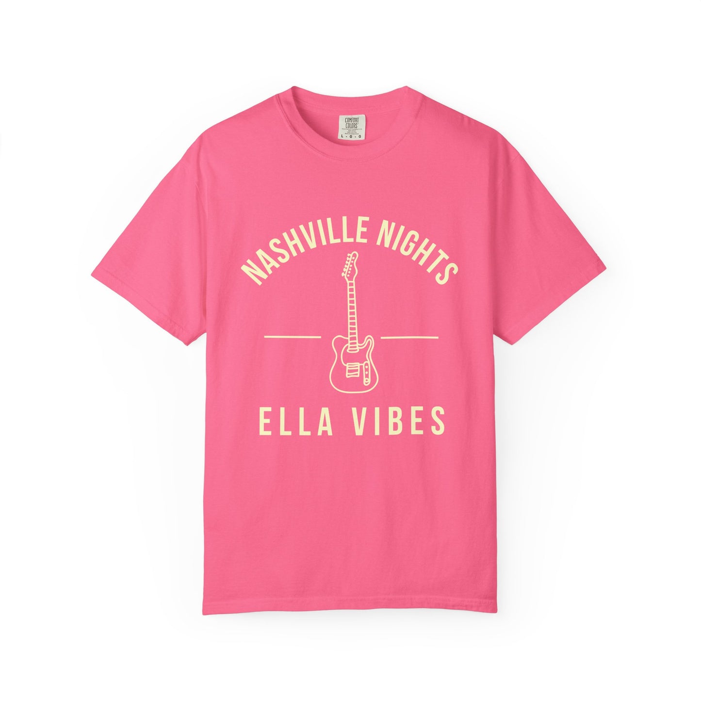 Nashville Nights Ella Vibes Country Music Fan Shirt Western Concert Tee
