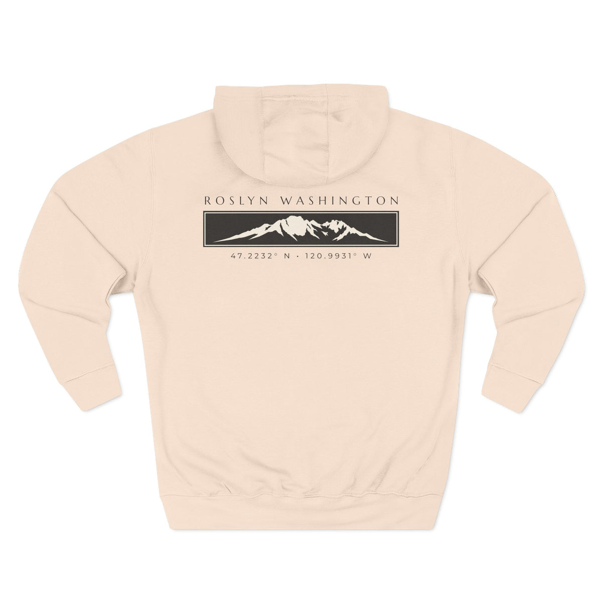 Roslyn Washington Hoodie | Mount Stuart Hoodie | Raised 509 Hoodie | PNW Sweatshirt | Cle Elum
