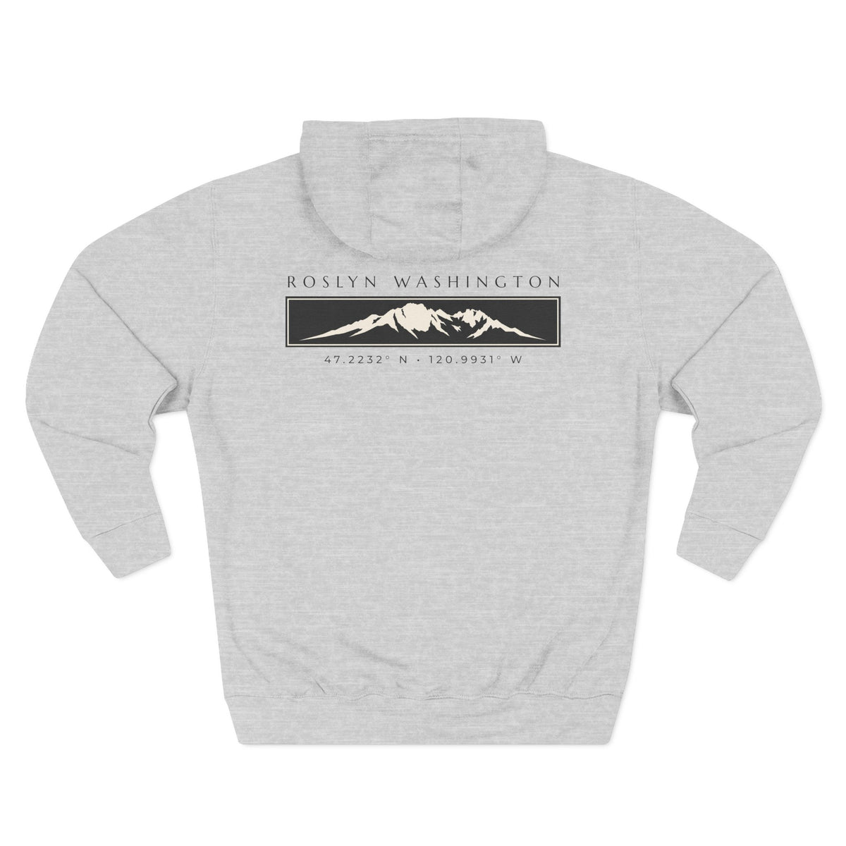 Roslyn Washington Hoodie | Mount Stuart Hoodie | Raised 509 Hoodie | PNW Sweatshirt | Cle Elum
