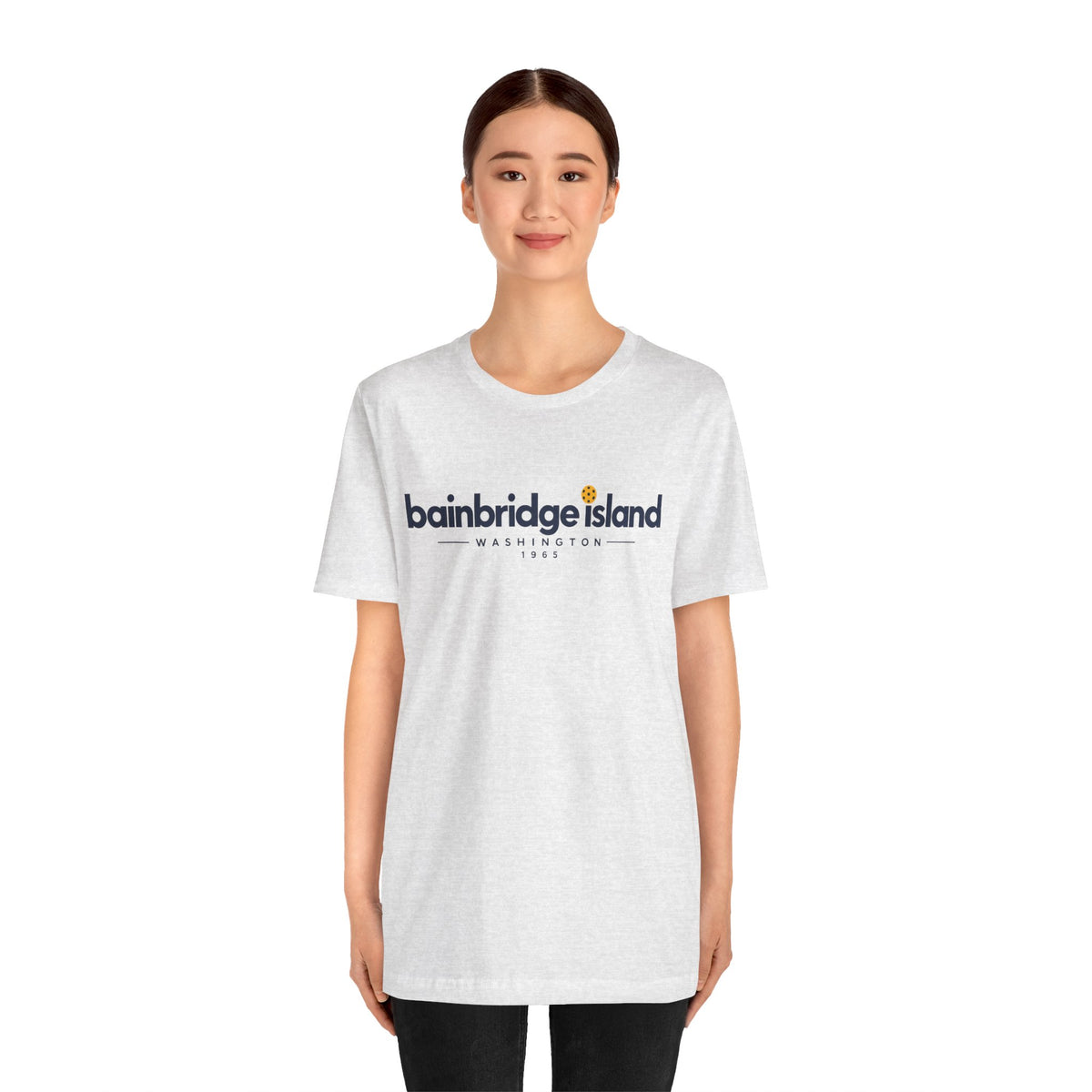 Bainbridge Island Pickleball 1965 Tee – Washington Pickleball Shirt