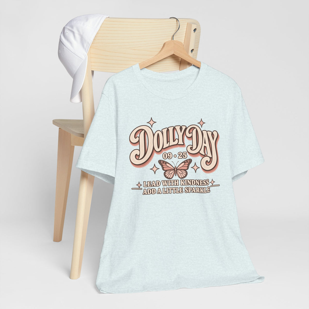Dolly Day 9•25 Tee | Lead With Kindness & Add a Little Sparkle
