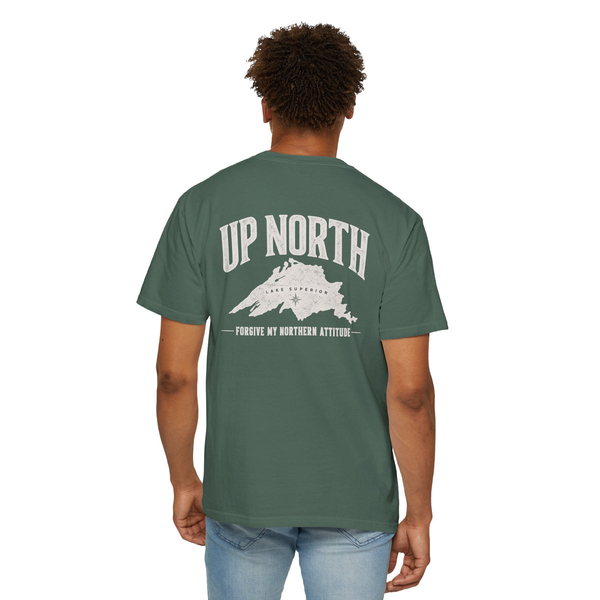 Up North Lake Superior T-Shirt | Forgive My Northern Attitude Graphic Tee