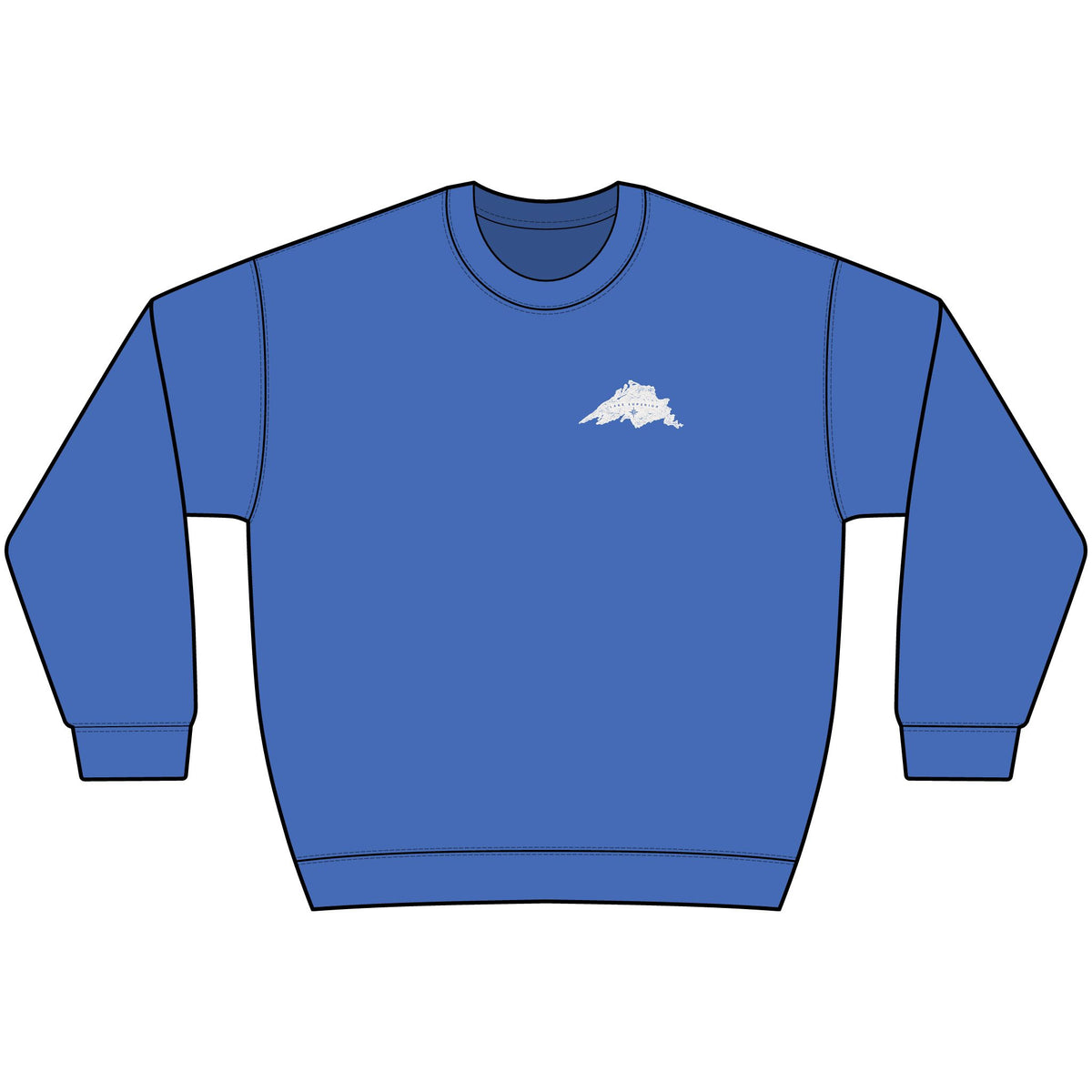 Up North Lake Superior “Raised Out in the Cold” Crewneck Sweatshirt
