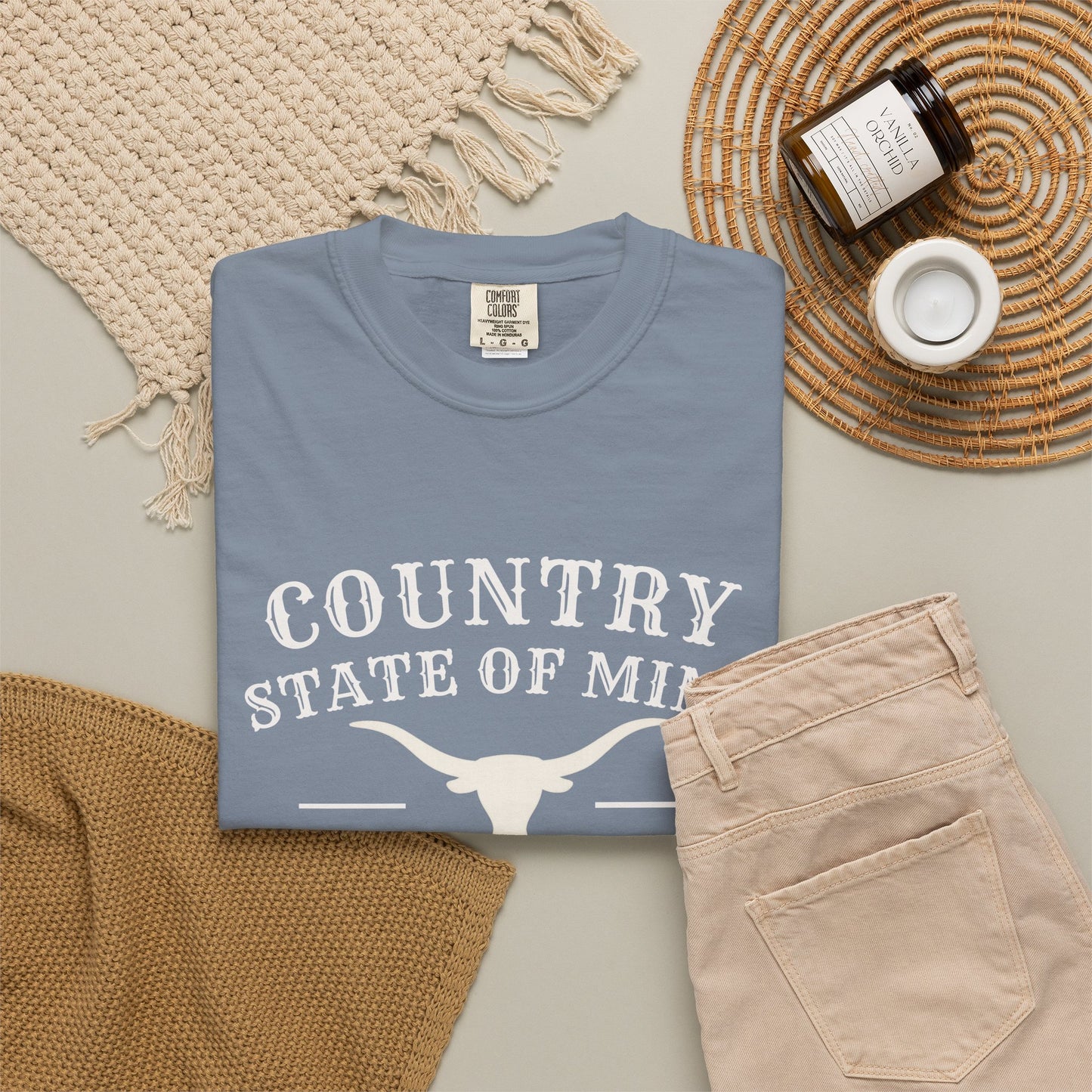 Country State of Mind Shirt | Ella Morgan Country Concert Tee | Cowgirl Shirt | Country Music Shirt | Unisex Comfort Colors