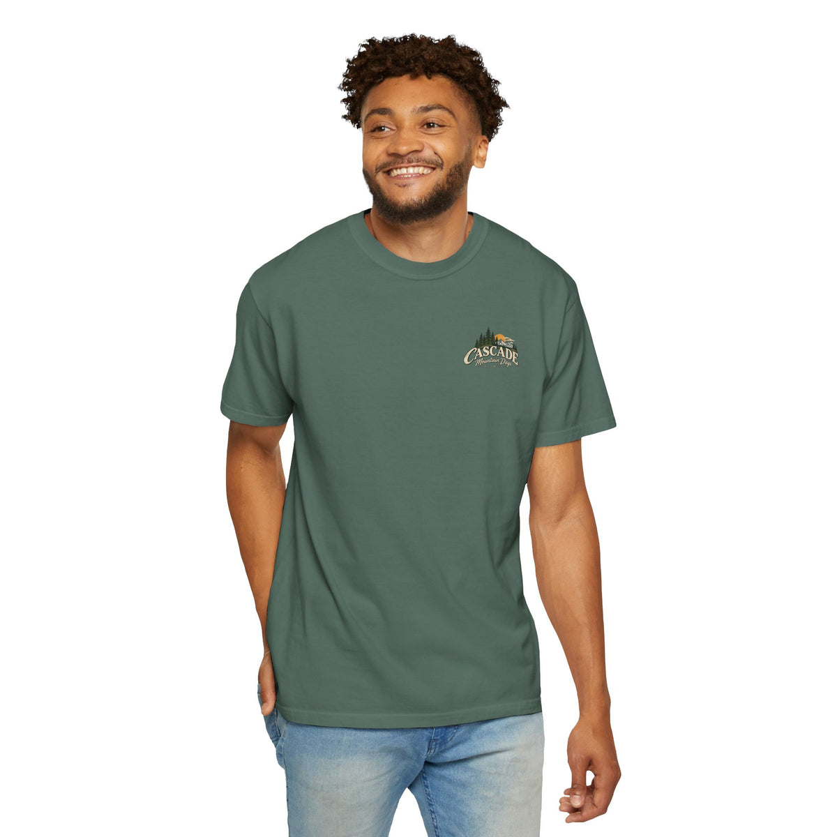 Cascade Mountain Days Tee | Vintage Mountain Graphic T-Shirt