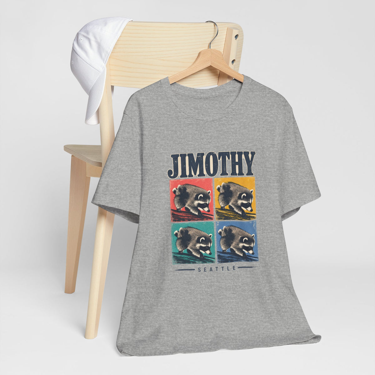JIMOTHY Seattle Raccoon Graphic Tee