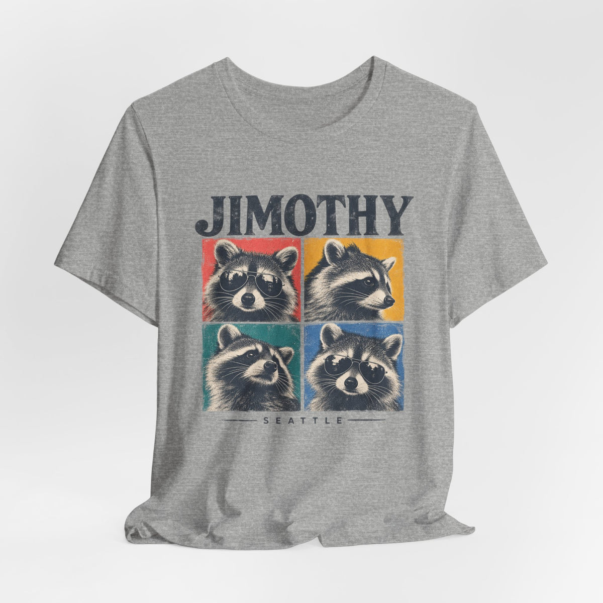 JIMOTHY Seattle Raccoon Graphic Tee