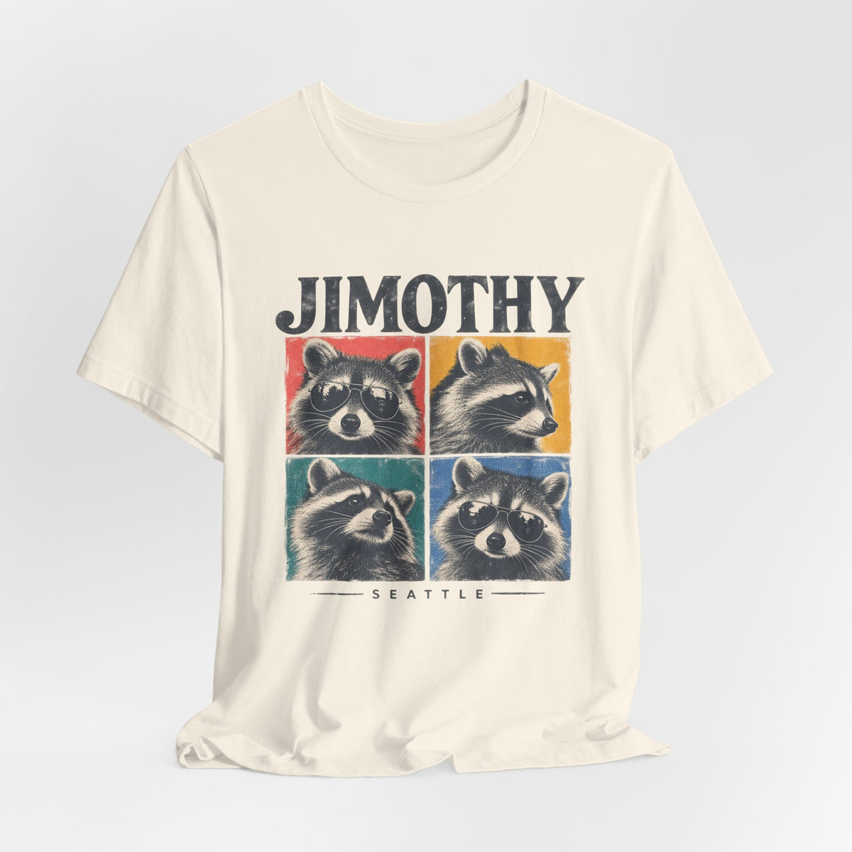 JIMOTHY Seattle Raccoon Graphic Tee