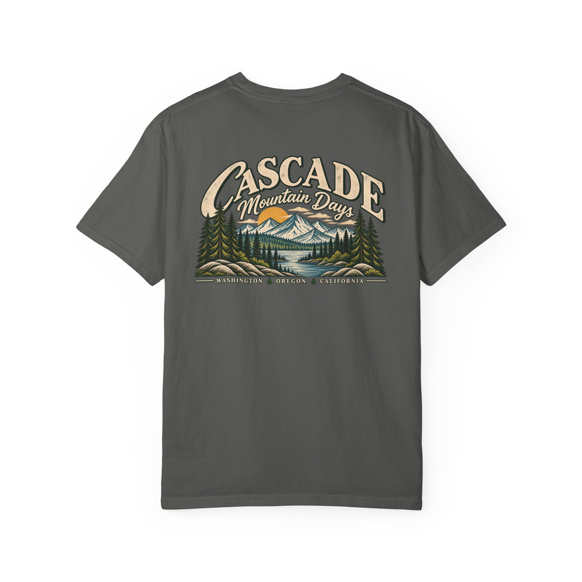 Cascade Mountain Days Tee | Vintage Mountain Graphic T-Shirt