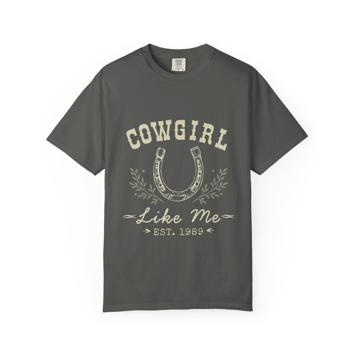 Cowgirl Like Me Shirt, Western Tee, Country Concert Shirt, Horseshoe Cowgirl T-Shirt, Nashville Outfit, Country Music Tee, Gift for Her