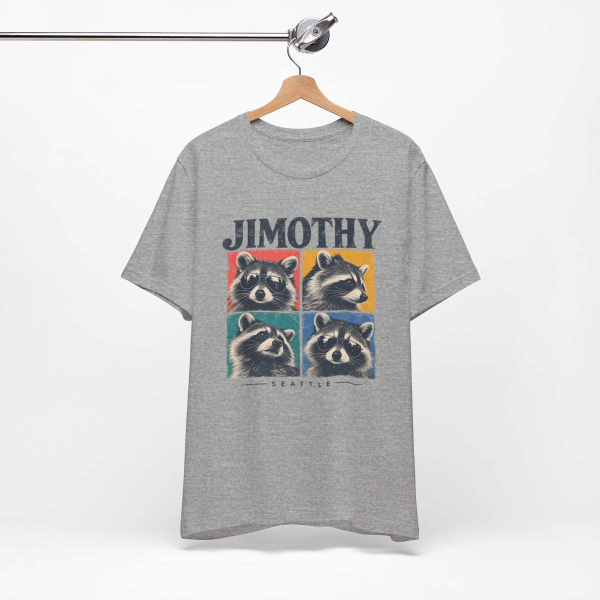 JIMOTHY Seattle Raccoon Graphic Tee