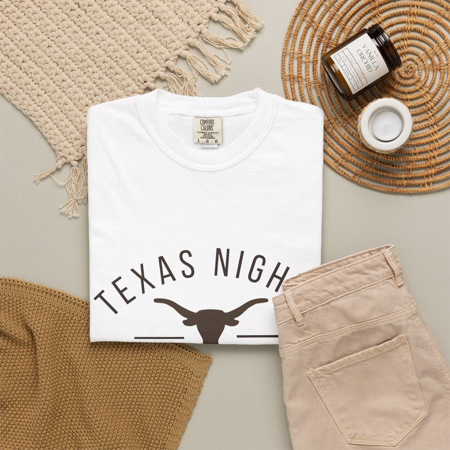 Texas Nights Ella Vibes Shirt Country Concert Western Cowgirl Cowboy Graphic Tee