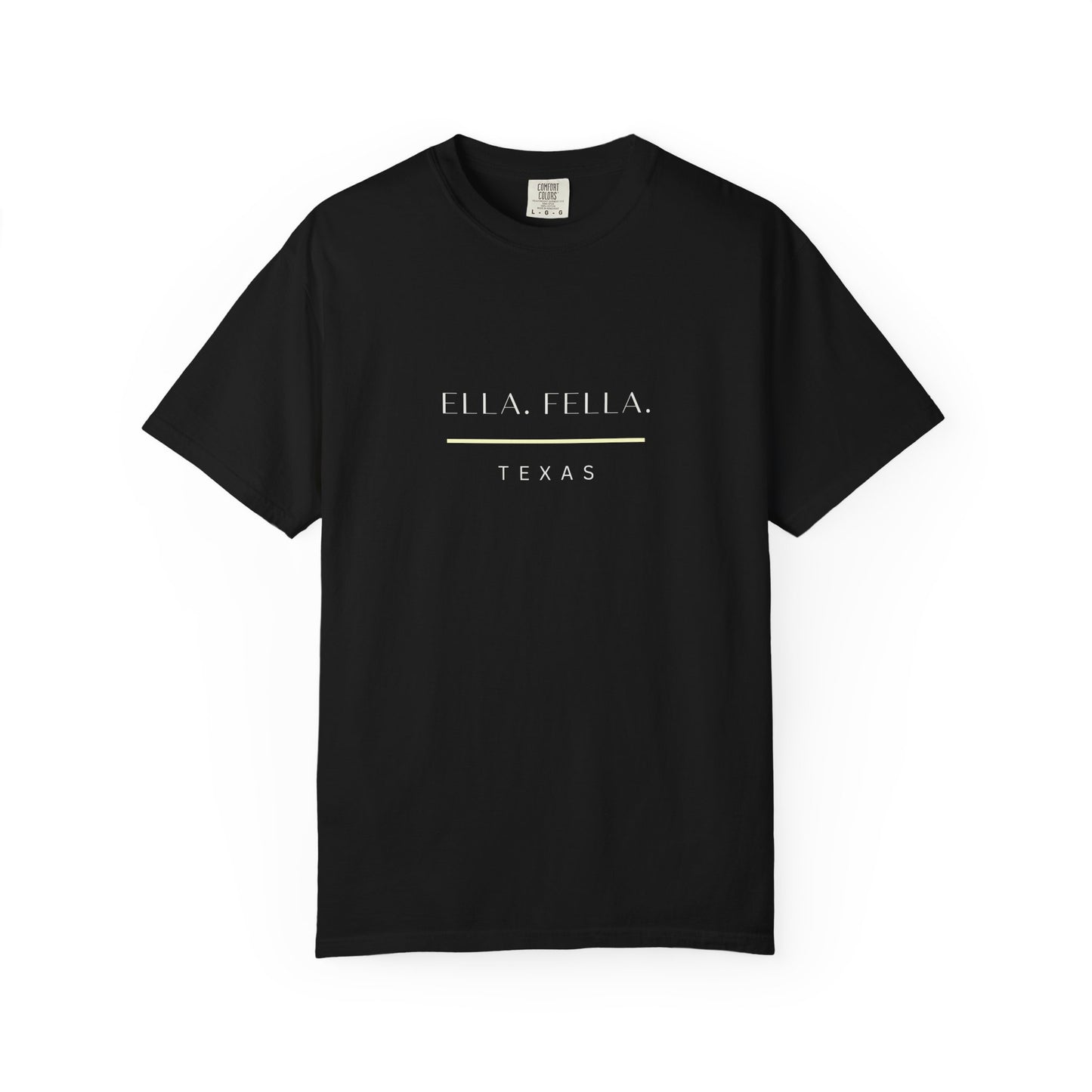 Ella Fella Texas Minimalist Graphic Tee | Country Music Concert Shirt