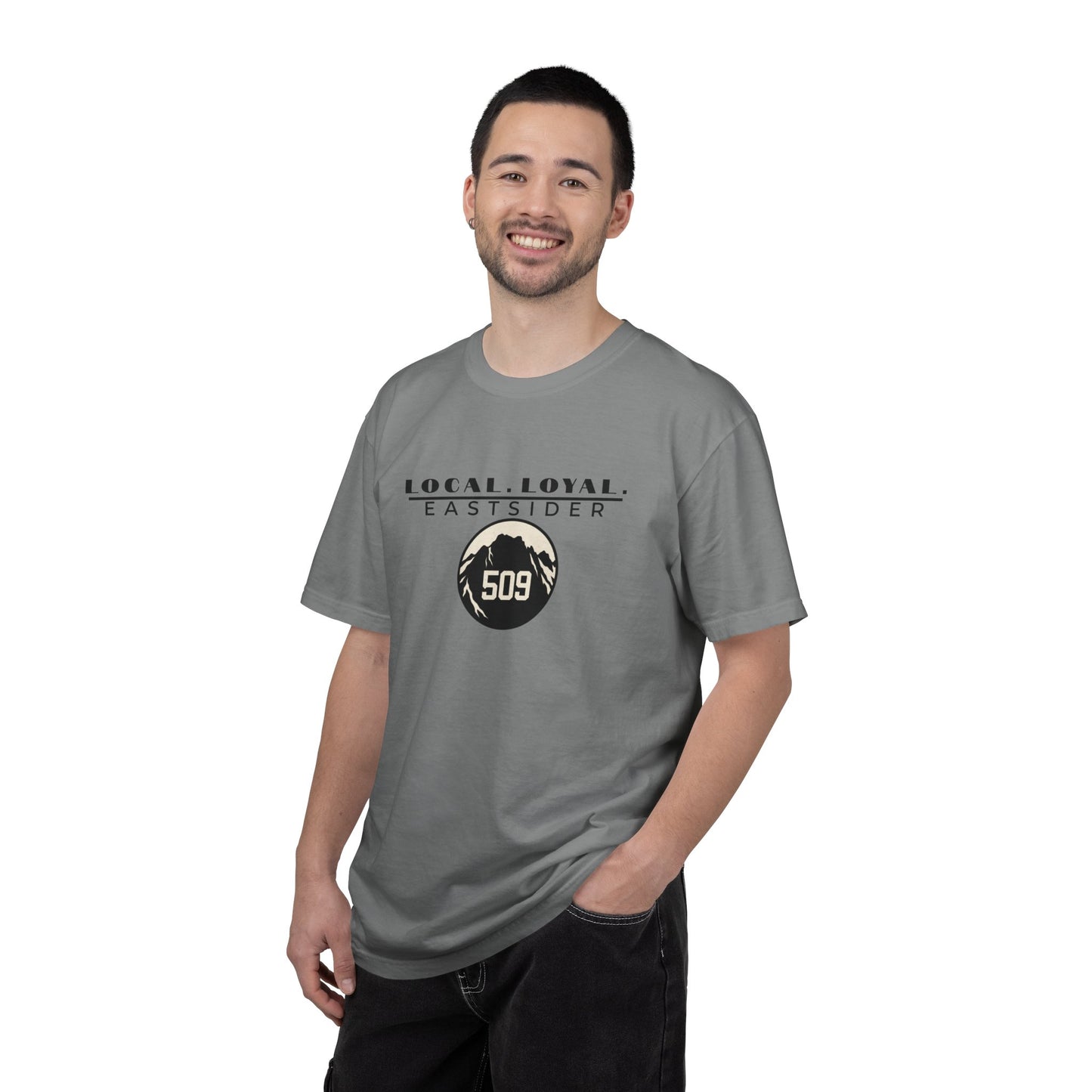 509 Mountains Local Loyal Eastsider T-Shirt | Seattle Area Outdoor Logo