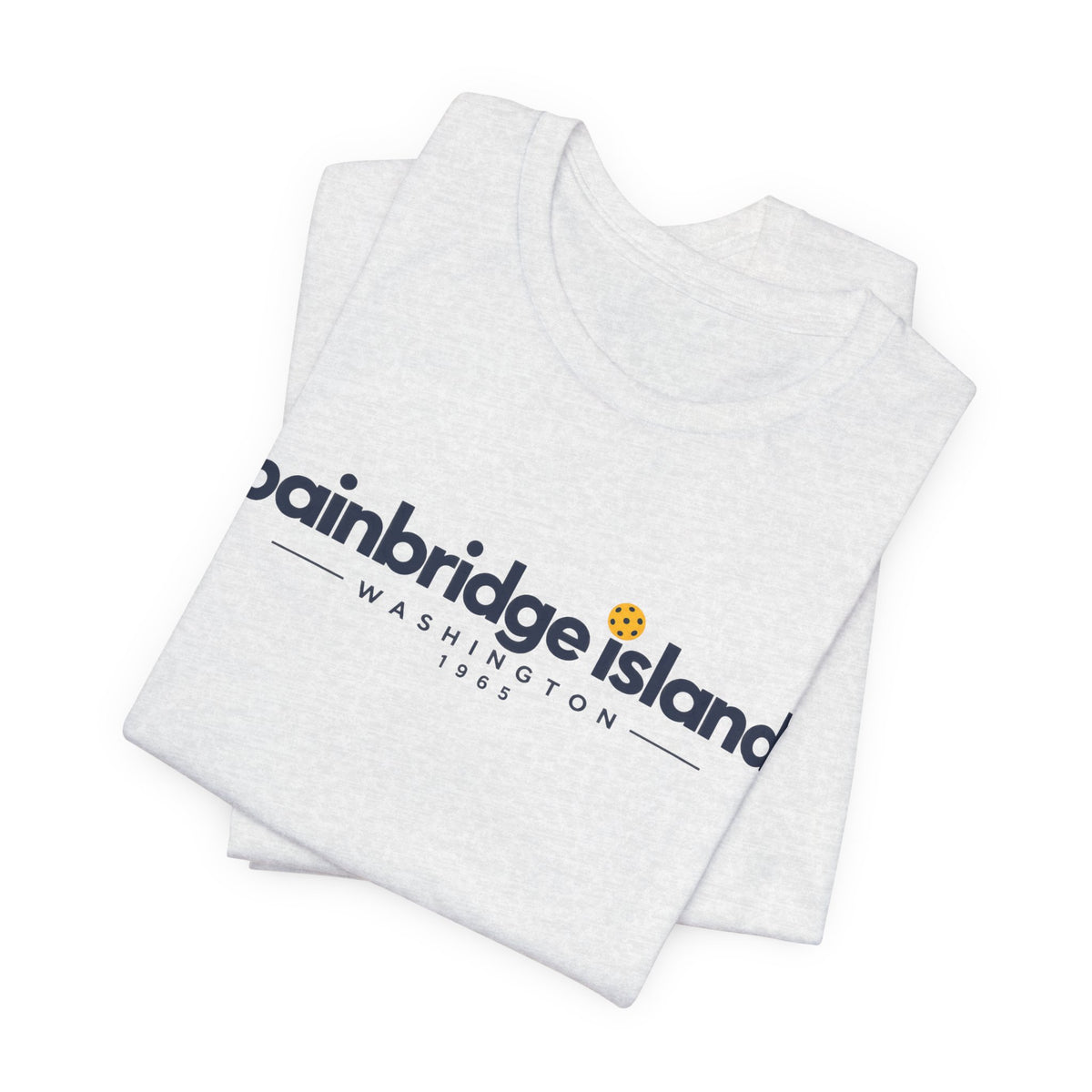 Bainbridge Island Pickleball 1965 Tee – Washington Pickleball Shirt