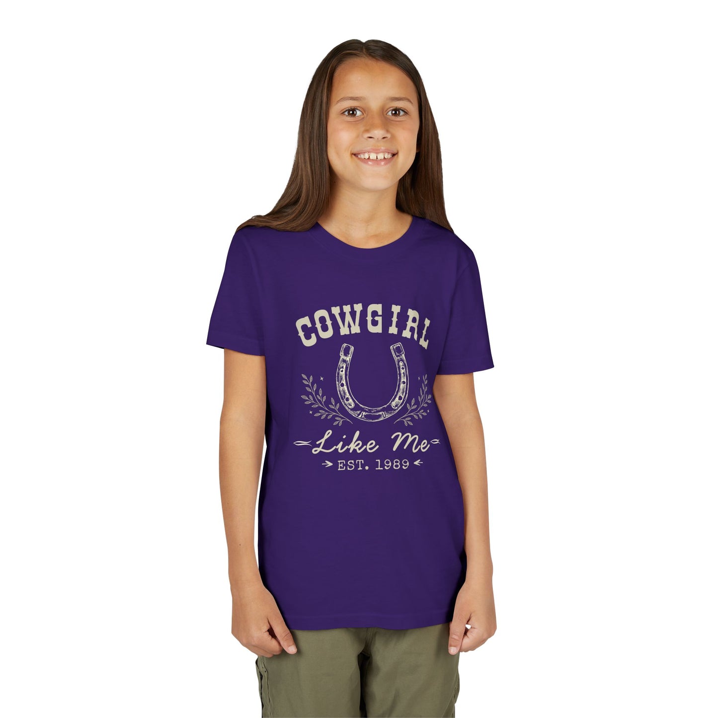 Cowgirl Like Me Girls Shirt | Western Kids Tee | Rodeo Girl Outfit | Horse Lover Gift