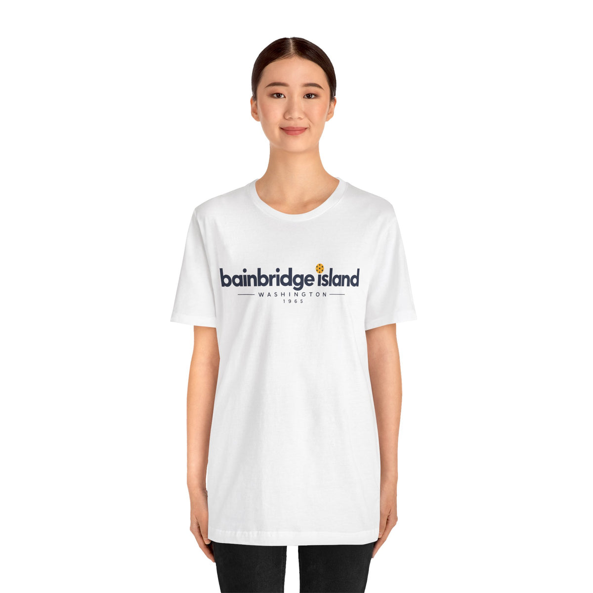 Bainbridge Island Pickleball 1965 Tee – Washington Pickleball Shirt
